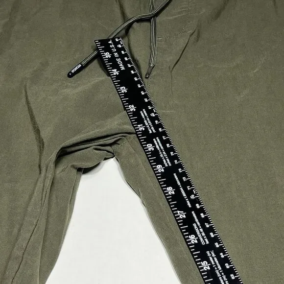 Rocaware Men's Joggers Stretch Drawstrings Olive Green Size XL ~Xl Side Pockets - Picture 3 of 9